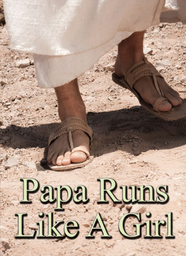 Papa Runs Like A Girl - 1 Message Audio Single